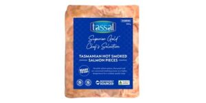 Tassal Superior Gold Chef's Selection Hot Smoked Salmon Slices